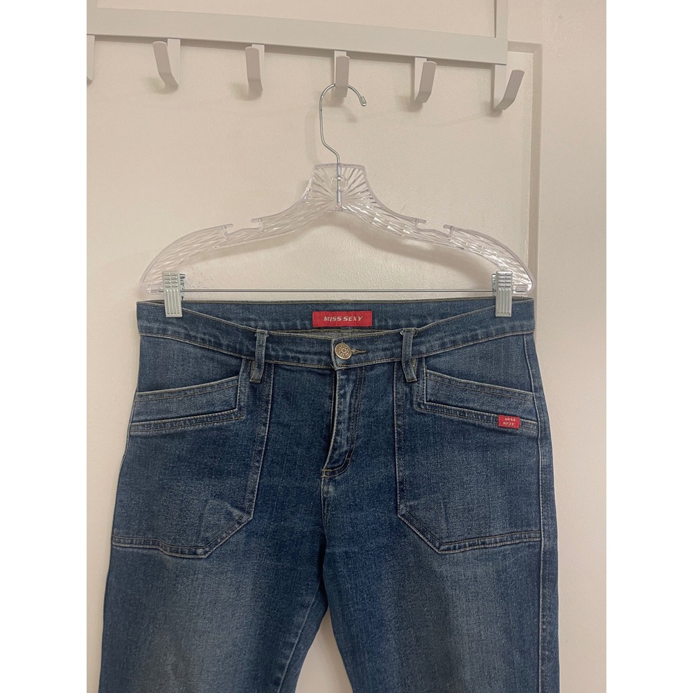 Vintage‎ Y2K Miss Sexy Bootcut Jeans Streetwear Snatching Western